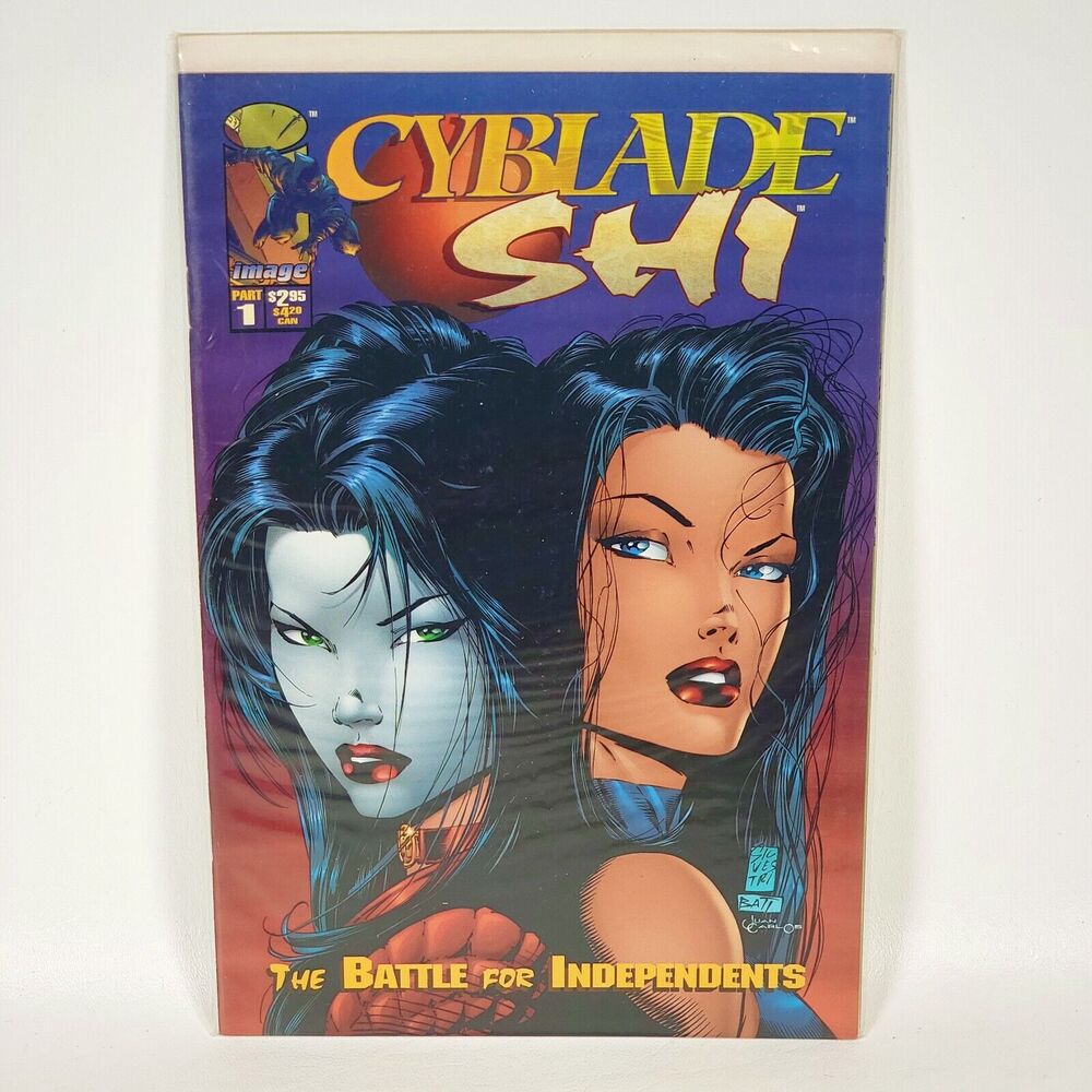 Cyblade Shi #1‎ 1st Appearance of Witchblade | VG+ B&B Image Comics 1995